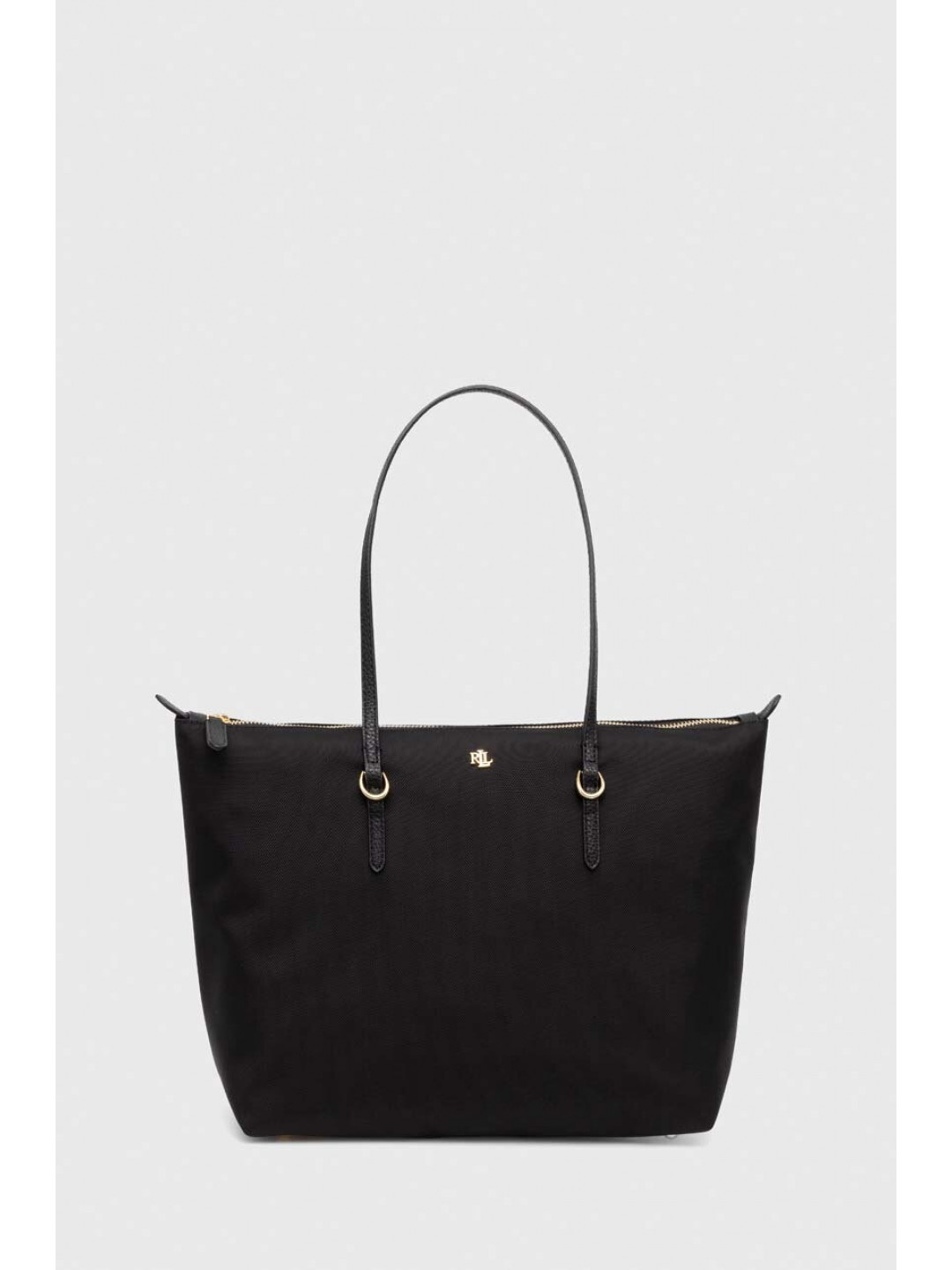 Kabelka Lauren Ralph Lauren černá barva 431916737